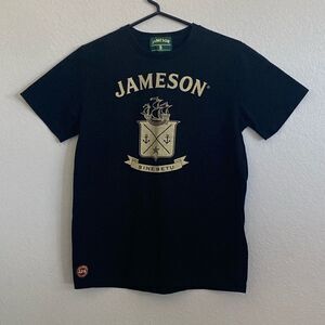 JAMESON Black Crew Neck T Shirt Size S